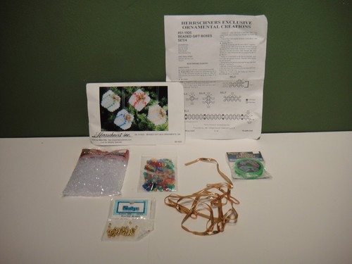 Lot of 6 Christmas Ornament Kits - Icicles Snowmen Gift Boxes Angels Holiday - Picture 14 of 18
