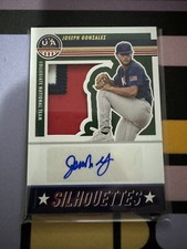 2023 Stars & Stripes USA Silhouettes Auto Relic #SIL-JG Joseph Gonzalez /25 