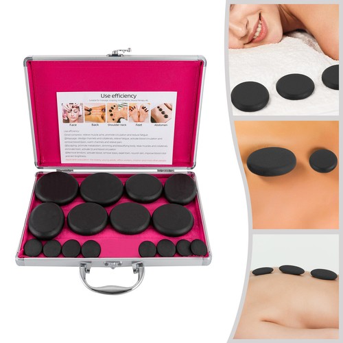 16/20/28 Pcs Hot Stone Massage Warmer Heating Box Rock Stone Heating SPA NEW! - Picture 24 of 51