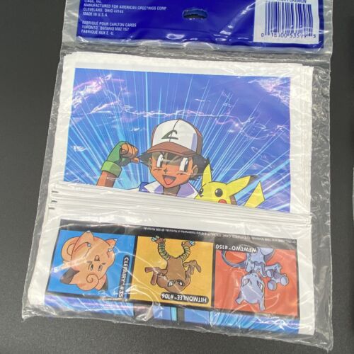 Pokemon Gotta Catch'em Todos los Suministros de Fiesta de Cumpleaños Invitaciones y Bolsas de Favor ¡Nuevo! - Imagen 7 de 9