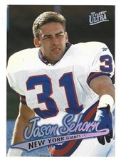 1997 Ultra Football Jason Sehorn #112 NRMT