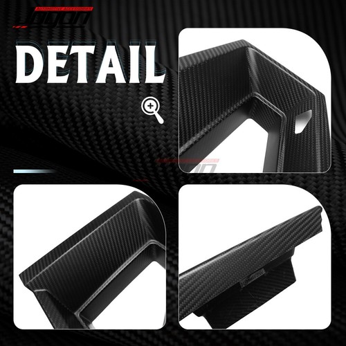Parachoques delantero de carbono mate rejilla moldura lateral para Ford Mustang Darkhorse S650 2024+ - Imagen 5 de 9