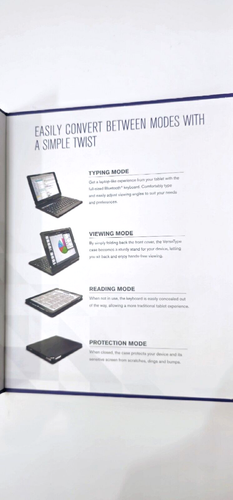 Targus Versa Type 4-in-1 Keyboard Case for Apple iPad Air and iPad Air 2 - Picture 5 of 6