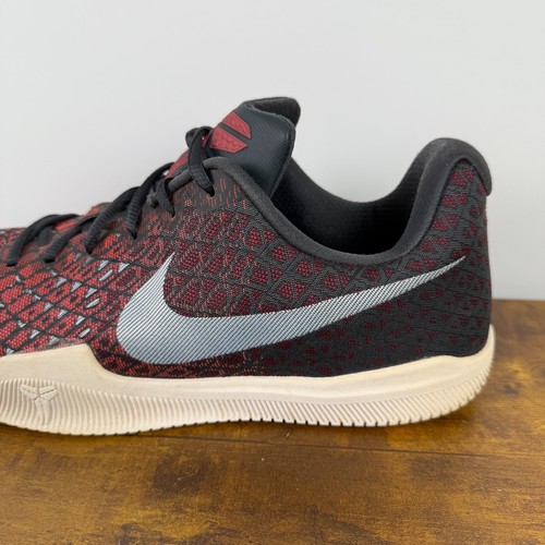 Nike Kobe Mamba Instinct Antracite Uomo 11 Nero Rosso Scarpe Sneakers 852473-006 - Foto 6 di 18