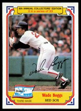 1984 Topps Drake's Big Hitters #2 Wade Boggs NM or Better