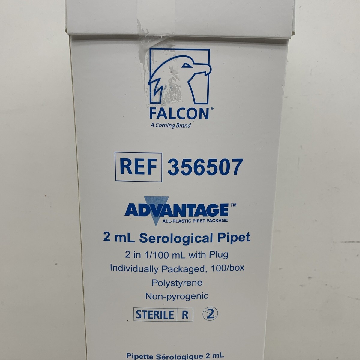 500) Falcon 356507 Individually Wrapped Sterile Serological