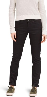 prAna Women's $99 Kayla Jean in Black Out size 2/26 Regular inseam
