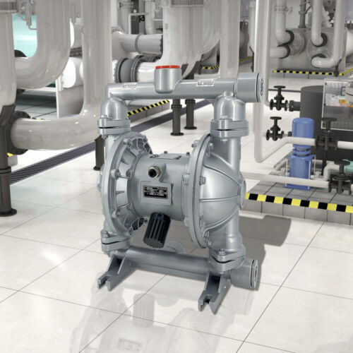 44GPM Pneumatische Luftbetriebene Doppelmembranpumpe 1/2 Zoll Einlass Auslass QBK-40L - Bild 2 von 16