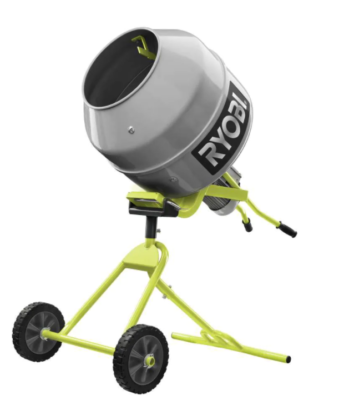 #ad #ad Ryobi Portable Concrete Mixer 5.0 cu. ft.1 2 HP Direct Drive Motor Electric $449.97