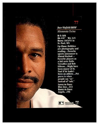DAVE WINFIELD YOU PICK SEE EVERY CARD INSERTS HUGE SELECTION HUNDREDS ALL DAVE,S - Picture 205 of 257