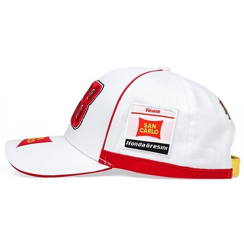 MOTO GP 58 Motocicleta Béisbol Sombrero Hombre Marco Simoncelli Racing Sombrero Exterior - Imagen 8 de 19