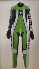 Latex Rubber Gummi Catsuit Ganzanzug uniform Cosplay Halloween Cosplay XS-XXL