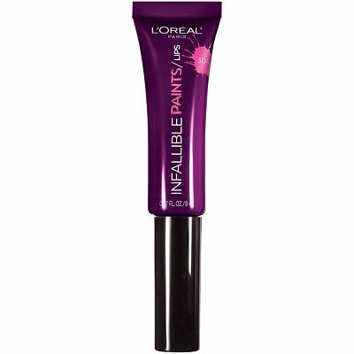2 Pack - L'Oreal Paris Infallible PAINTS/LIPS, Bewitching Bordeaux 0.27 oz