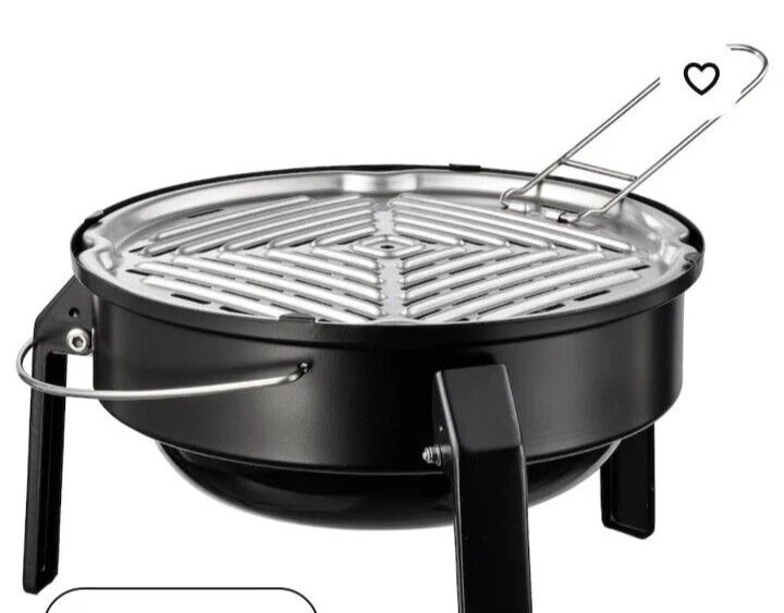 IKEA Korpon Portable Charcoal Grill BBQ Pit Black #22015 Travel Camping Beach
Opens in a new window