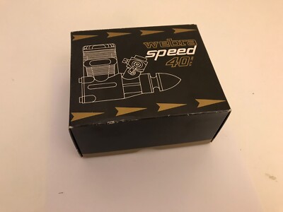 FABRIKSNEUER Webra Speed 40 RC mit Dynamix Vergaser ORIGNALVERPACKUNG!