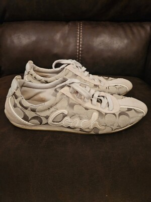 Coach A1715 DEVIN Women's Signature C Brown Shoes/Sneakers Size