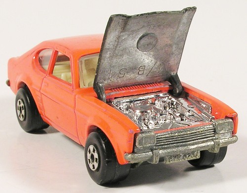 MATCHBOX 54 FORD CAPRI GT MK1 VINTAGE SUPERFAST LESNEY 1-75 SERIES ENGLAND - Picture 6 of 8