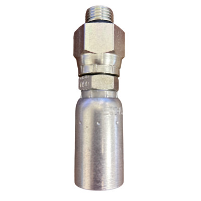 Eaton Weatherhead 06U-R06 3/8'' x 3/8'' Male Straight Thread Swivel Fitting -