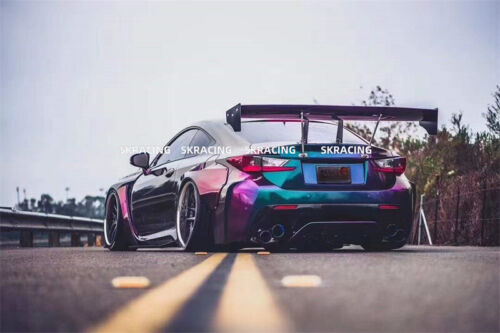 For LEXUS RCF 2015+ Front Rear Lip Bumper Wheel Arch Side Skirt Fender Body Kits - Picture 6 of 23