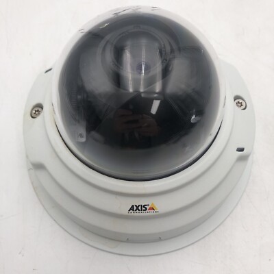 USED Axis Model P3344 12MM Dome Security Camera POWER TESTED AS IS READ D