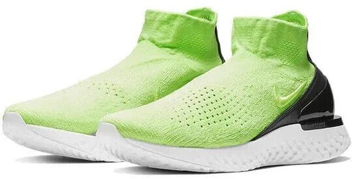 Nike Rise React Flyknit Lime Blast