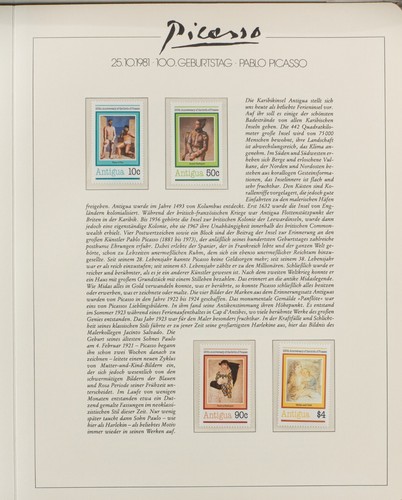 Picasso Motiv Sammlung postfrisch - Fotos im Text #5571 - Picture 6 of 24