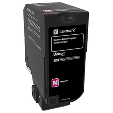 Lexmark 74C10M0 Toner Cartridge for CX725DE Printer - Magenta