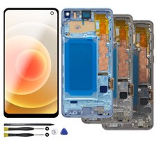 LCD Touch Screen Display Digitizer Replacement Display For Samsung S10 G973 TFT