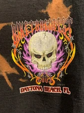 Dynamic Designs 2003 Biketoberfest Daytona Bike Week Harley Davidson Shirt XL