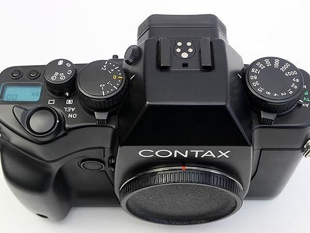 Contax RX II 35mm SLR Film Camera Black Body Only Excellent Contax RX II 35mm SLR Film Camera Black Body Only Excellent