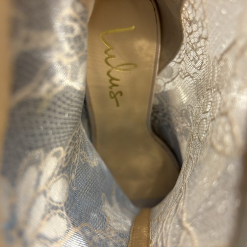 LuIus Pizzo Caviglia Tacchi 8,5 Matrimonio Sposa Sera Dettagli Delicati Dichiarazione Glam - Foto 6 di 13