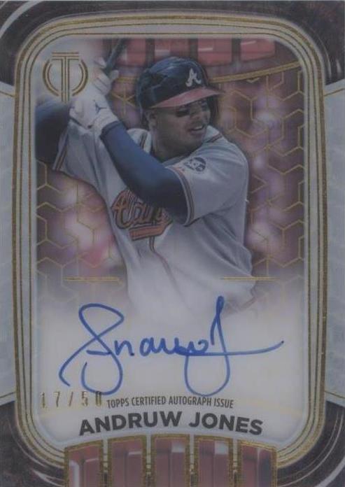 2022 Topps Tribute - Andruw Jones #IPA-AJ - 1 of 1