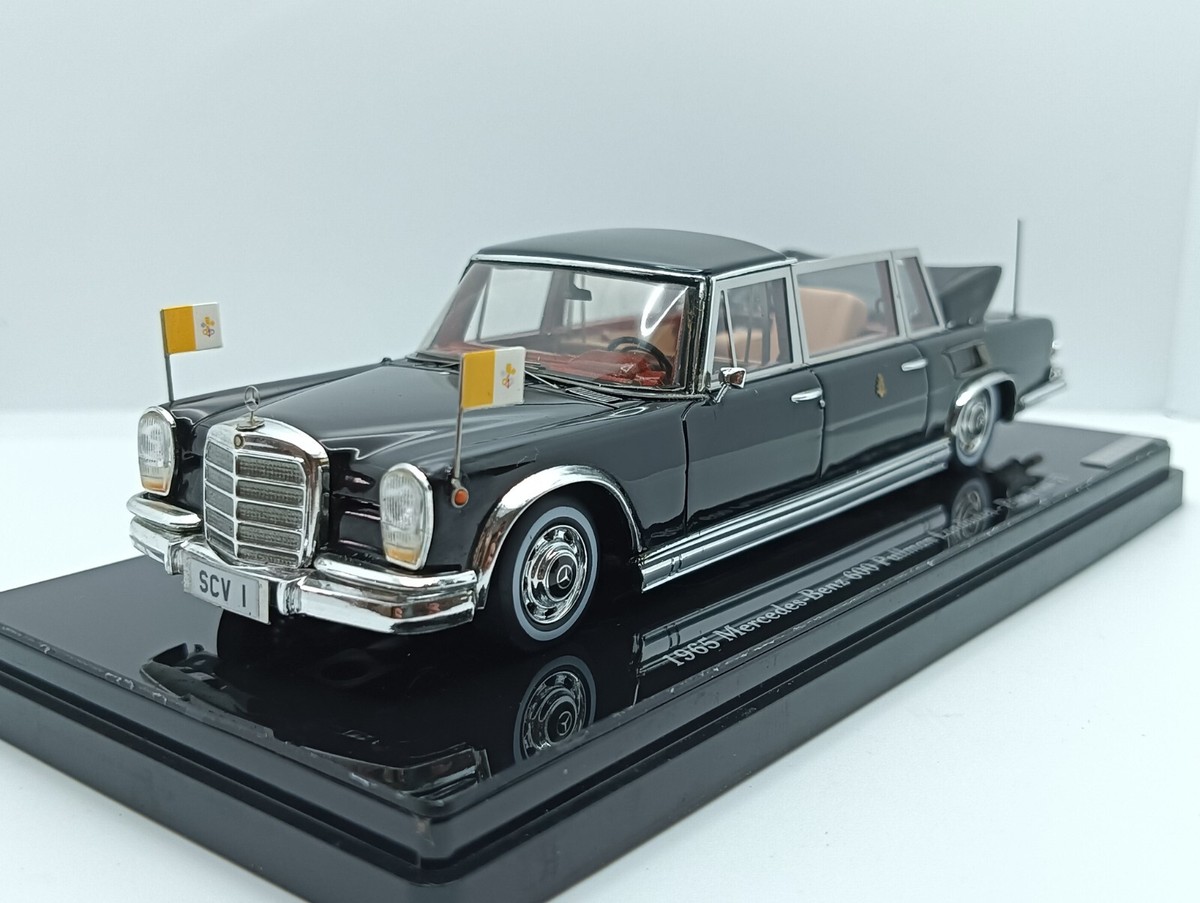 TSM MODEL 1/43 MERCEDES BENZ 600 PULLMAN LANDAULET POPE PAUL