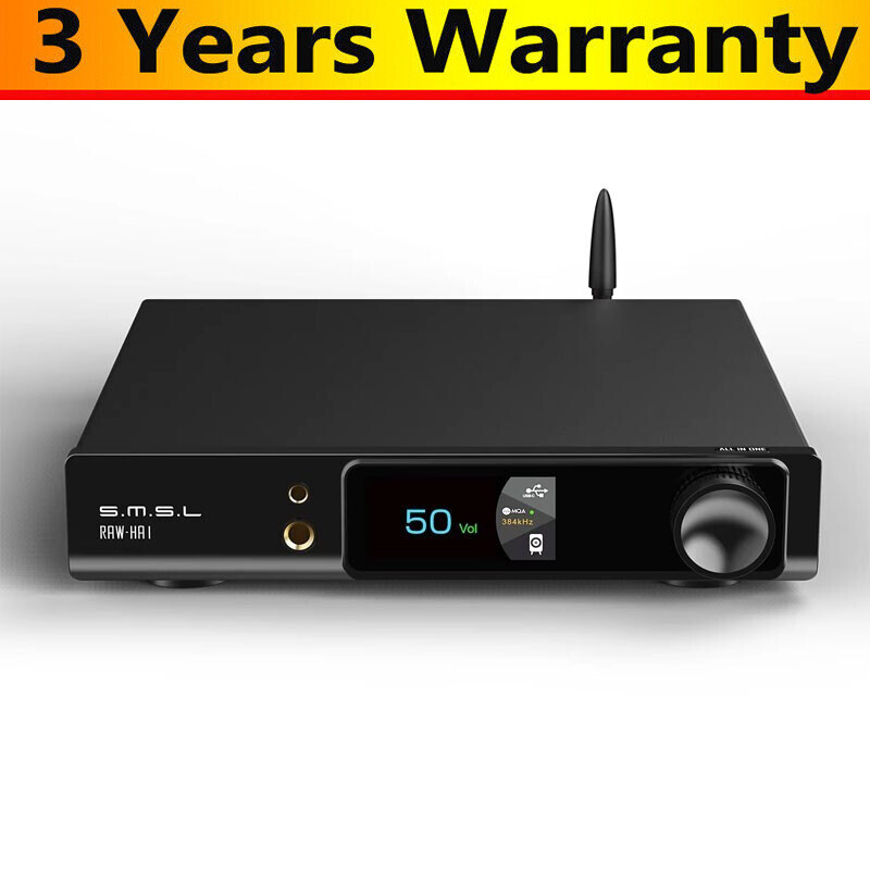SMSL RAW-HA1 Bluetooth5.1 Audio Decoder CS43131 DAC Digital 165Wx2