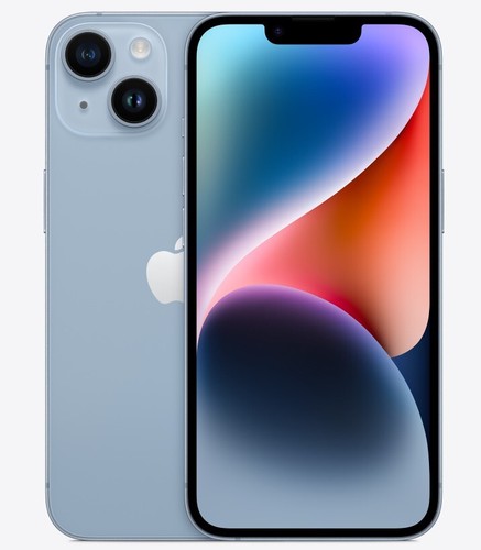 New Apple iPhone 14 6.1" OLED Dual Sim Apple A15 Bionic 12MP Phone By FedEx - Afbeelding 5 van 8