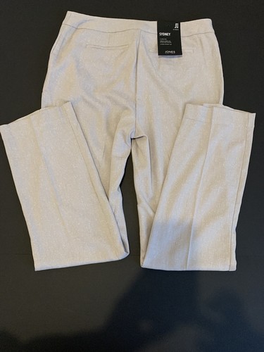 Jones New York Damen Anzughose Sydney Biskuit gerades Bein GRÖSSE 8 - Bild 8 von 12