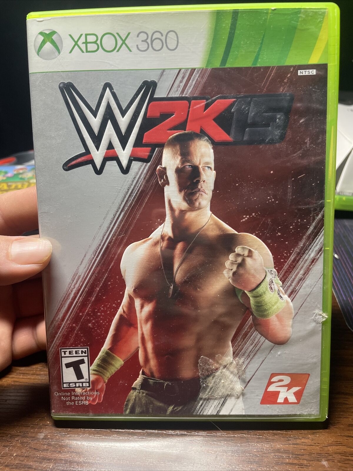 doorgaan Opsplitsen invoegen WWE 2k15 Xbox 360 wrestling CIB with manual John Cena 710425494284 | eBay