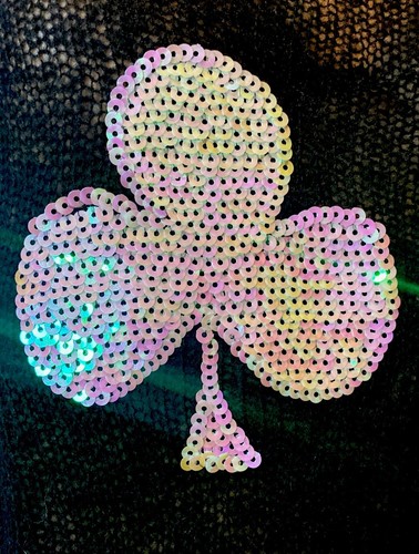 Wildfox White Play Me Tank Size M Black With Card Suit In Sequin NWT - Picture 5 of 9