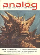 ANALOG SCIENCE FACT & SCIENCE FICTION -  May 1962 - BEN BOVA, ROY G KRENKEL ART