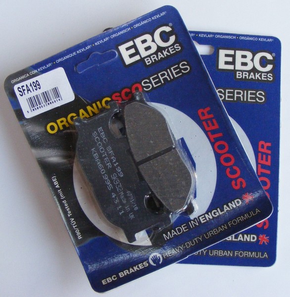 EBC Organic Front BremsbeläGe FüR Yamaha XP500 Tmax (2004-2007), Satz 2-image
