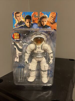 FANTASTIC FOUR ASTRONAUT BEN GRIMM WITH FACE CHANGE TOY BIZ