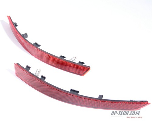 Reflector de parachoques trasero izquierdo y derecho adecuado para AUDI A4 16-17#8W0 945 105/106 C# - Imagen 5 de 6