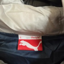 Puma Hooded Padding Jumper Blue Women S Size