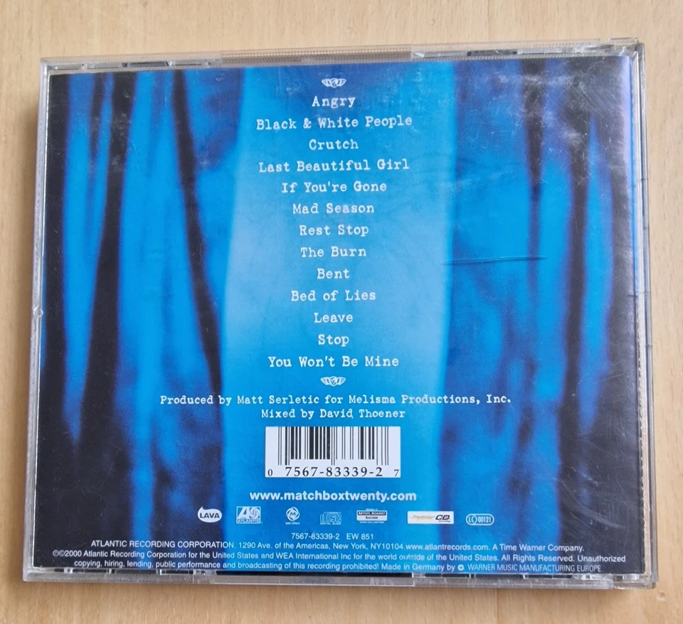 Mad Season von Matchbox Twenty  (CD, 2000) - Bild 2 von 4