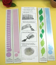 Grab Bag of Cuttlebug Dies, 4 Flower Making, DAISY, 4 Dies, 3D Flowers, Sizzix