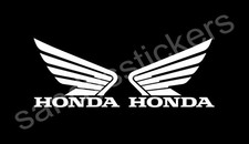2x Honda Wing Vinyl Stickers Decals - Many Sizes Colors - Set Of 2 Motorcycle