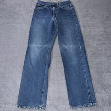 Vintage Lee Riders Jeans Mens 29x32 Blue Straight American Denim USA Made
