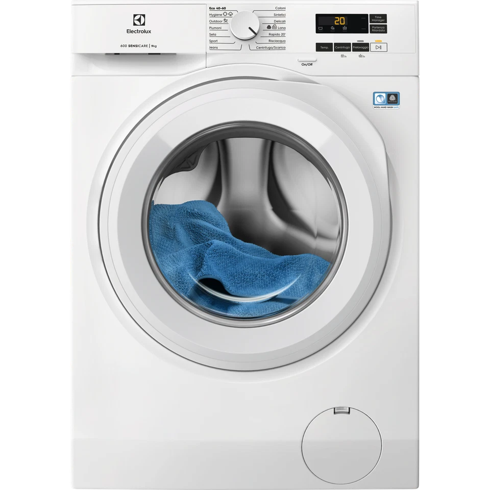 Electrolux Lavatrice serie 600 SensiCare 9 kg EW6F19DW | Ricondizionato