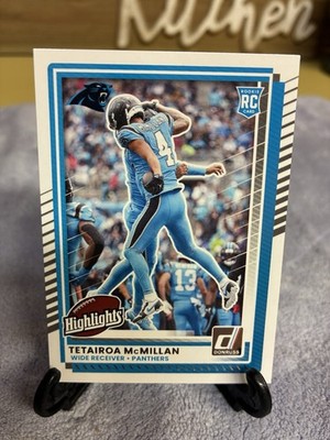 2025 Panini Donruss Rookies & Highlights - #DRH-92 Tetairoa McMillan RC Base