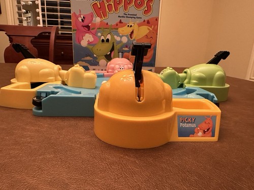 HUNGRY HUNGRY HIPPOS Spiel 100% KOMPLETT Milton Bradley 2006 90er Kinder - Bild 6 von 6